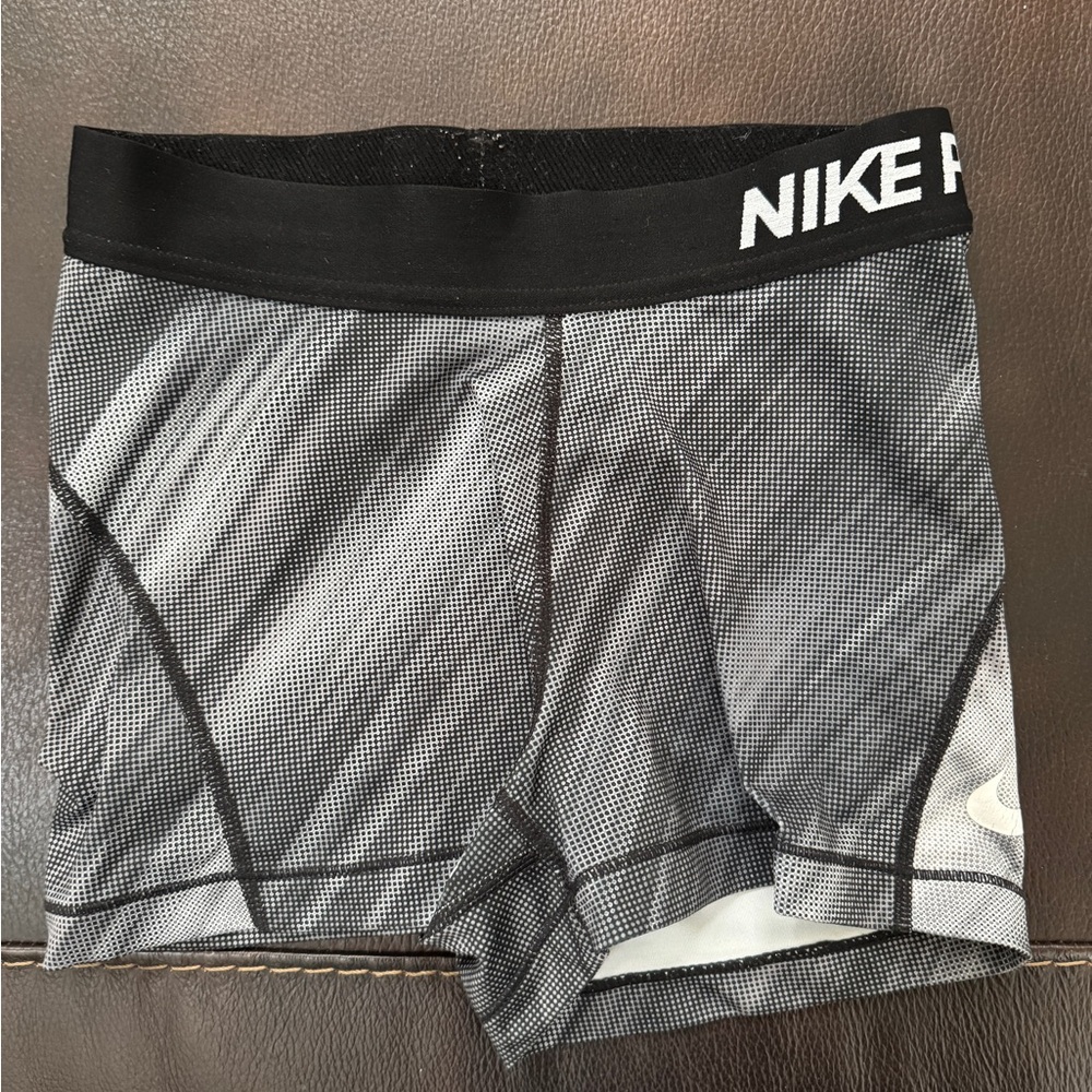 Nike Black and Gray Athletic Shorts